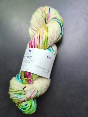 Single Skein Baah Shasta 💯 SW Merino 200yds Per 100g Worsted Birthday Cake  - Image 1 of 2
