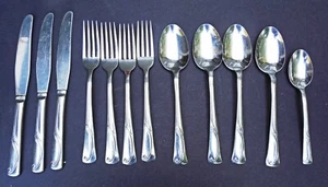 Superior stainless steel INS 152 lot of 12 pc incl 4 dinner forks  - Picture 1 of 2