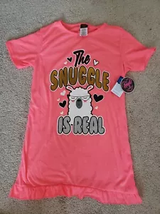 ANGEL Orange Polyester Nightshirt NWT Size 12 plus Bonus Nightshirt! - Picture 1 of 3