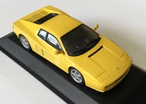 Minichamps 1/43 Ferrari 512TR 1992 Yellow-Cased (No Outer Sleeve) Mint - Picture 1 of 12