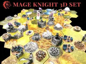 Mage knight décors 3D Set - Foto 1 di 6