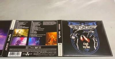 ENFORCER - ''LIVE BY FIRE'' - SWEDISH TRUE METAL LIVE CD & DVD 2015 - Bild 1 von 2