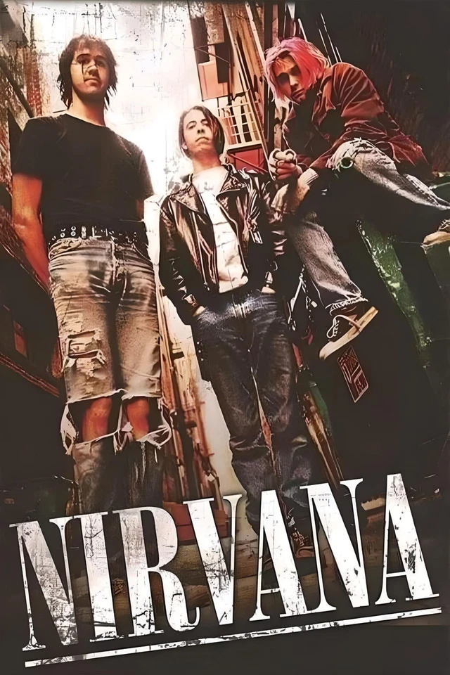 Nirvana Poster Band Concert Wall Art Poster RePrint 11x17 +FREE EXTRA POSTER - Image 1 of 1