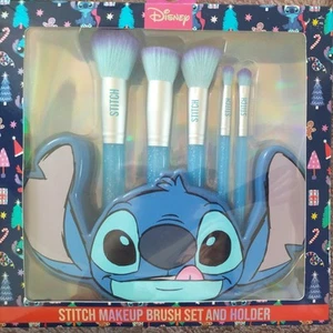 Primark Lilo and Stitch makeup brush set and holder - Picture 1 of 4