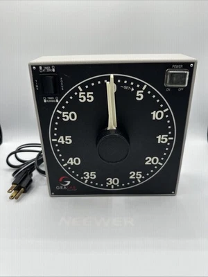 Gralab Model 300 Darkroom Timer 1 Sec–60 Min Professional Enlarger Tested - Immagine 1 di 4