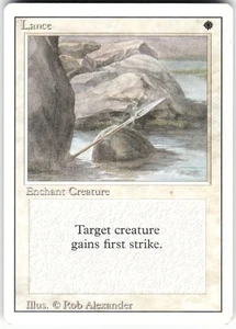 Lance U Revised Edition 3ED MTG MP - Picture 1 of 2