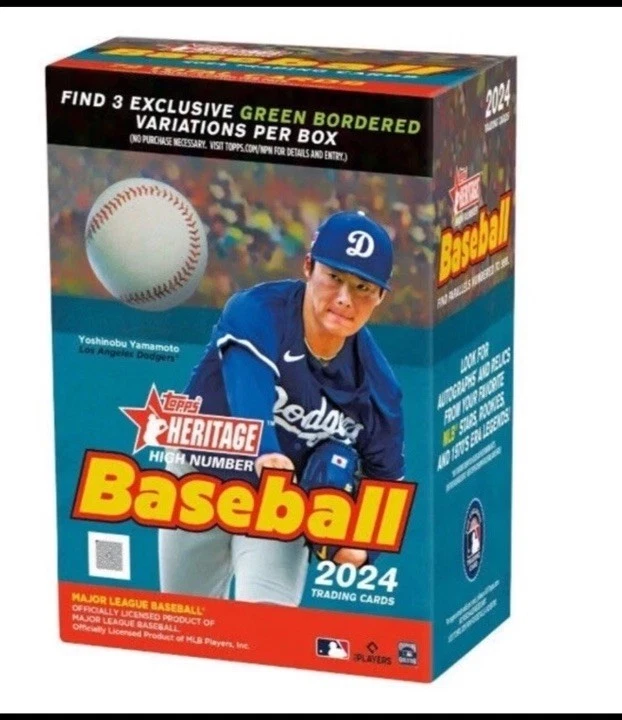 (4) Pcs- 2024 Topps Heritage Baseball Sealed Box - Image 1 of 1