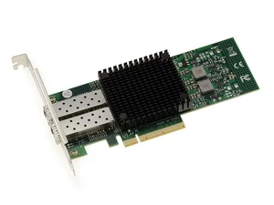 PCIe Réseau LAN 10G Fibre SFP+ 2 Ports - CHIPSET MELLANOX X-3 - 10GbE Ethernet - Imagen 1 de 4