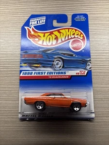 Hot Wheels 1998 First Editions #17/40 '70 Plymouth Hemi RoadRunner Neu in OVP - Bild 1 von 6