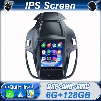 9.7''Autoradio Android 14 GPS Für Ford Kuga Escape 2012-19 CarPlay DAB+ 6G+128GB - Bild 1 von 4