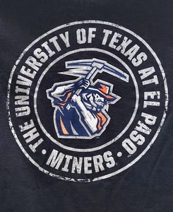 Maglietta Vintage Y2K Università di El Paso UTEP Miners Uomo L - Foto 1 di 5
