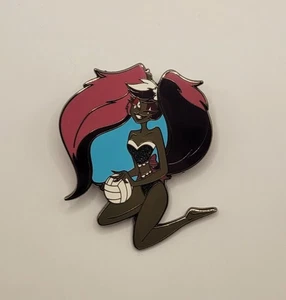 Fanmade Unofficial Hazbin Hotel Summer Swimsuit Velvette Enamel Pin Vivziepop - Picture 1 of 23