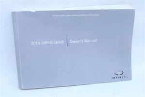 OWNERS MANUAL Infiniti QX60 2014 14 1136675 - Picture 1 of 12