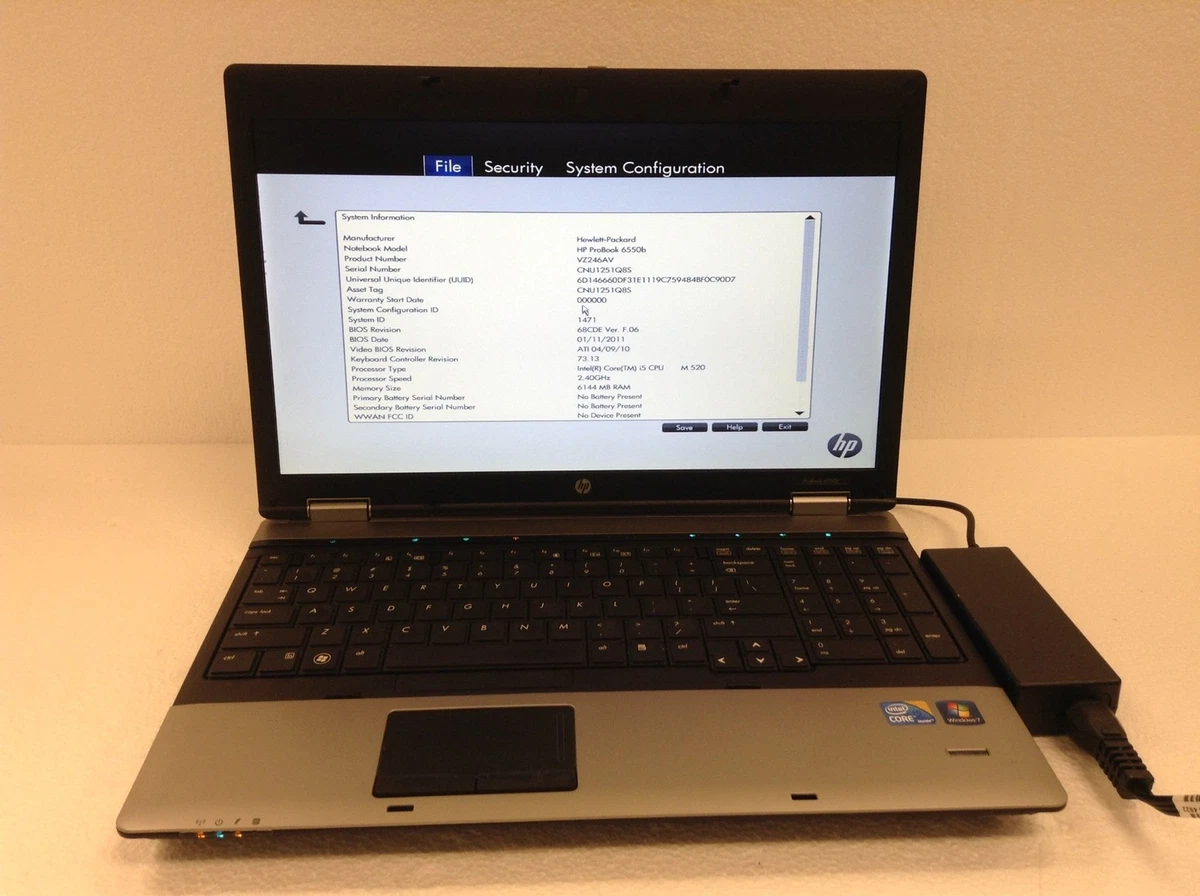 Hp Probook 6550b for sale | eBay