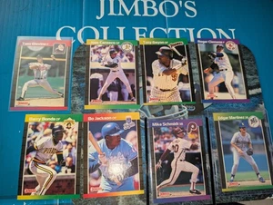 Mike Schmidt #193 1989 Donruss ,Bo Jackson,Barry Bonds Tony Gwynn ~ HOF 8 LOT🔥 - Picture 1 of 11