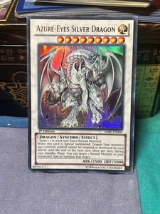 Yugioh Azurblauäugiger Silberdrache SDBE-DE040 Ultra Rare LP - Bild 1 von 2