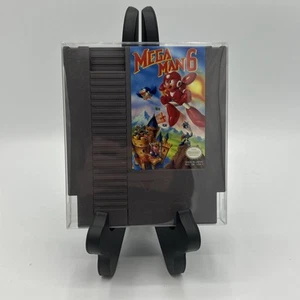 Mega Man 6 Nintendo NES 1994 Authentic Cartridge Only Tested Protective Case - Picture 1 of 5