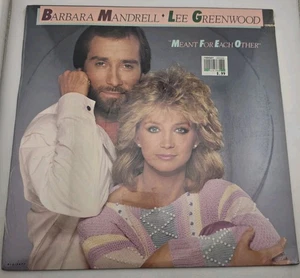 Barbara Mandrell & Lee Greenwood Meant For Each Other Vinyl - Sealed - 1984 - Picture 1 of 9