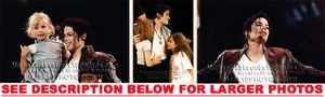 FOTOS MICHAEL JACKSON HEAL THE WORLD SHOW 3xRARAS 8x10 - Imagen 1 de 1