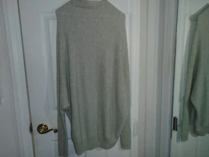 Maglione All Saints grigio Ridley grigio collo ad imbuto manica dolman taglia large - Foto 1 di 3