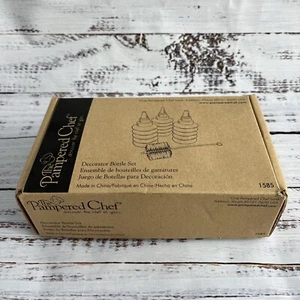 Pampered Chef Decorator Bottle Set #1585 Cake & Cookie Decorating NIB - Picture 1 of 2