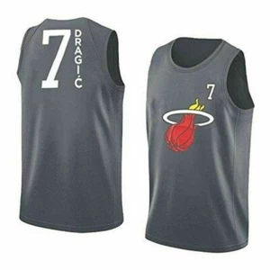 Camiseta sin mangas juvenil Goran Dragic Miami Heat de la NBA ropa nueva con etiquetas baloncesto Eslovenia - Imagen 1 de 1
