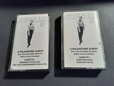 A Balanchine Album N.Y.C. Ballet Orchestra Cassette 2 Tapes - Image 1 of 3