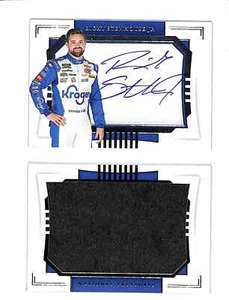2021 National Treasures Racing Ricky Stenhouse Jr Jersey Patch Auto Booklet #/25 - Picture 1 of 2