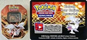 Tarjeta Código POKEMON RESHIRAM EX "2012 SPRING COLLECTOR'S TIN" - Imagen 1 de 1