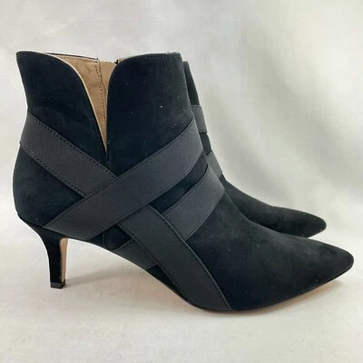 G.I.L.I. Botines para mujer Gi-Genevive punta puntiaguda negros EE. UU. 8,5 M Foto 1 de 4