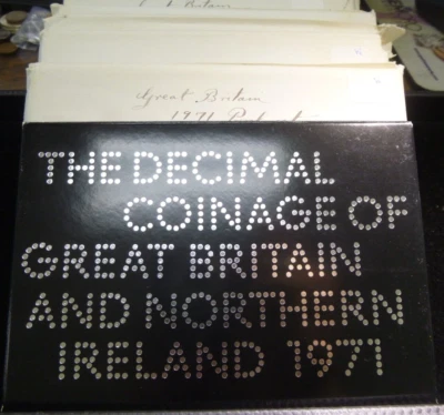 1971 Decimal Coinage of Great Britain and Northern Ireland Proof Set - Image 1 of 3