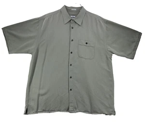 Geoffrey Beene Herren Größe XL kurzärmelig verwitterter Köpershirt - Bild 1 von 10