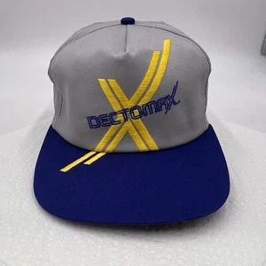 VTG DECTO X MAX Pfizer Pharmaceutical Medical Trucker Snapback Hat Cap OSFA - Picture 1 of 15