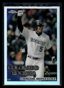 2010 Topps #398 Carlos Gonzalez  Red Border  Mint+ New - Picture 1 of 2