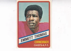 1976 Wonder Bread Football #22 Emmitt Thomas Kansas City Chiefs NM-MT - Picture 1 of 1