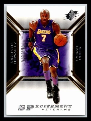2005-06 SPx SPxcitement Veterans #XCV15 Lamar Odom 592/999 !! - Image 1 of 2