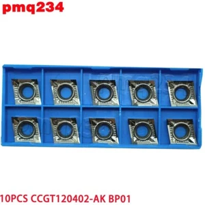 10 Stück CCGT120402-AK BP01 CCGT430.5 Wendeplatte für Hartmetall Aluminium - Bild 1 von 6