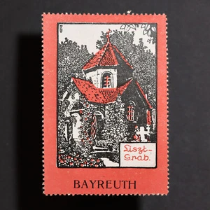 Reklamastempel * DEUTSCHLAND * Bayreuther Szenische Serie Franz Liszt - Bild 1 von 2