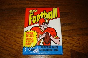 1983 Topps Football Wax Pack - Marcus Allen, Singletary RC? - Bild 1 von 2