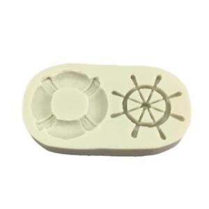 Swimming Ring Anchor Shaped DIY Fondant Mould Candy Mold Chocolate Gumpaste Mold