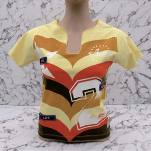 T-shirt donna Azzure giallo | grano | arancione | marrone manica corta nuova con etichetta - Foto 1 di 7