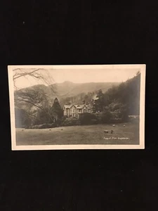 Postcard Prince of Wales Lake Hotel Grasmere England Forest Side RPPC - Picture 1 of 2