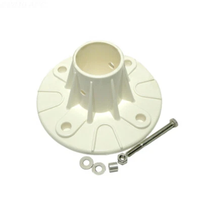 SR Smith Plastic Deck Flange w/ hardware for Pool Slide  05623  05-623 - Image 1 of 2