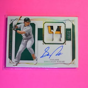 #/25 sheldon neuse 2020 national treasures holo gold rookie autograph patch auto - Picture 1 of 1