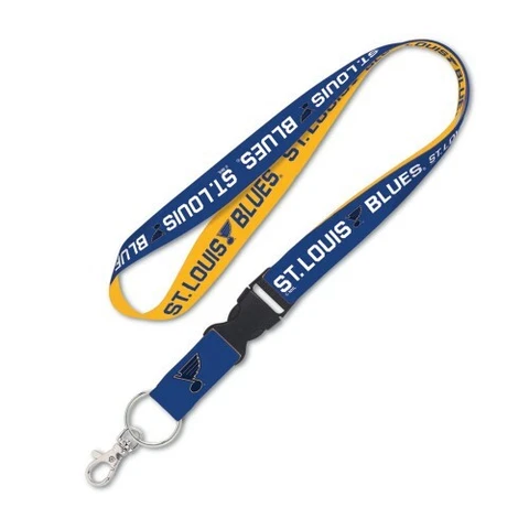 St Louis Blues Lanyard With Detachable Keychain 1 Inch by 24 Inches Licensed NWT Cover