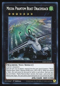 Mecha Phantom Beast Dracossack - RA03-EN039 - Secret Rare - Yugioh - Afbeelding 1 van 1