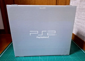 NEW Playstation 2 Silver SCPH-39000 PS2 Japan *AMAZING BOX - $100 OFF SALE* - Picture 1 of 5