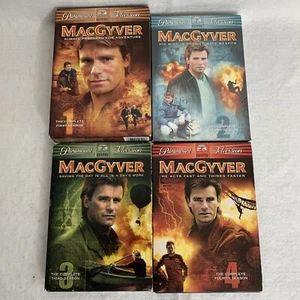 MacGyver Seasons 1,2,3, And 4 Season 2 Is New Sealed 2 Discs Total - Picture 1 of 3