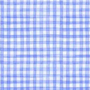 Michael Miller Garden Gingham CX9490 Blue  Cotton - Picture 1 of 1