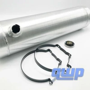 Gas Tank/ Fuel Tank 7 Gallon 8" x33" Spun Aluminum End Fill 3/8'' NPT Outlet - Picture 1 of 6